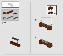 LEGO 76443 instructions page 86 – build guide