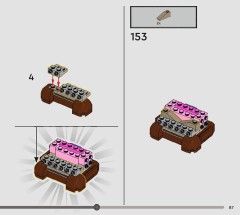 LEGO 76443 instructions page 87 – build guide