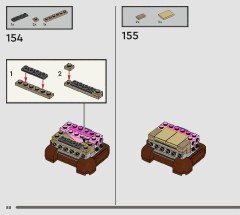 LEGO 76443 instructions page 88 – build guide