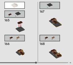 LEGO 76443 instructions page 93 – build guide