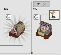 LEGO 76443 instructions page 95 – build guide