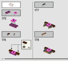 LEGO 76443 instructions page 96 – build guide