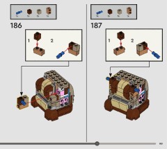 LEGO 76443 instructions page 99 – build guide