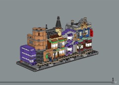 LEGO 76444 instructions page 127 – build guide