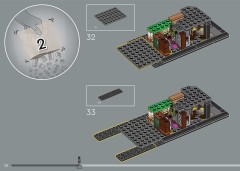 LEGO 76444 instructions page 28 – build guide