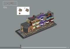 LEGO 76444 instructions page 85 – build guide