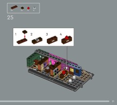 LEGO 76444 instructions page 21 – build guide