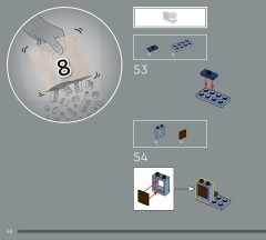 LEGO 76444 instructions page 48 – build guide