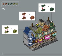 LEGO 76444 instructions page 66 – build guide
