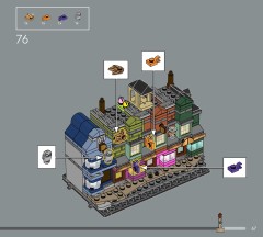 LEGO 76444 instructions page 67 – build guide