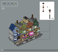 LEGO 76444 instructions page 70 – build guide