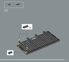 LEGO 76444 instructions page 11 – build guide