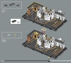LEGO 76444 instructions page 36 – build guide