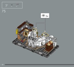 LEGO 76444 instructions page 52 – build guide