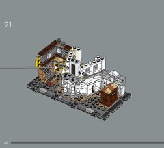 LEGO 76444 instructions page 62 – build guide