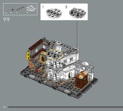 LEGO 76444 instructions page 70 – build guide