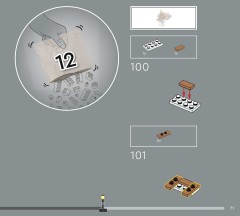 LEGO 76444 instructions page 71 – build guide