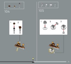 LEGO 76444 instructions page 73 – build guide