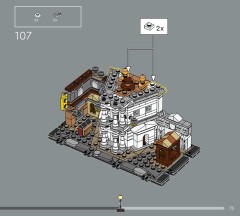 LEGO 76444 instructions page 75 – build guide