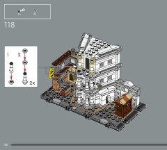 LEGO 76444 instructions page 86 – build guide