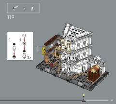 LEGO 76444 instructions page 87 – build guide