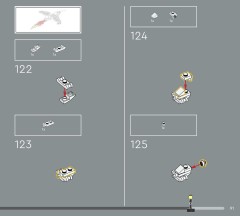 LEGO 76444 instructions page 91 – build guide