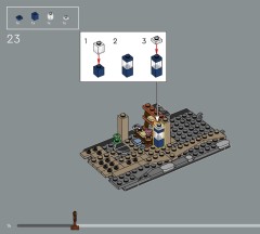 LEGO 76444 instructions page 14 – build guide