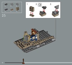 LEGO 76444 instructions page 16 – build guide