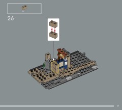 LEGO 76444 instructions page 17 – build guide