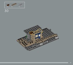 LEGO 76444 instructions page 21 – build guide