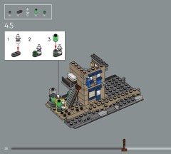 LEGO 76444 instructions page 38 – build guide