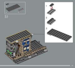 LEGO 76444 instructions page 45 – build guide