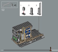 LEGO 76444 instructions page 46 – build guide