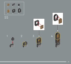 LEGO 76444 instructions page 49 – build guide