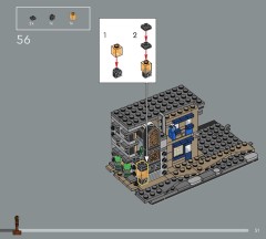 LEGO 76444 instructions page 51 – build guide