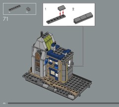LEGO 76444 instructions page 66 – build guide