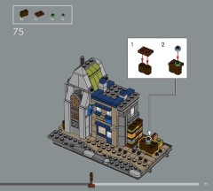 LEGO 76444 instructions page 71 – build guide