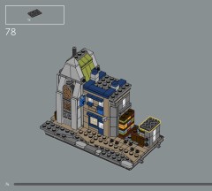 LEGO 76444 instructions page 74 – build guide