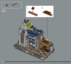 LEGO 76444 instructions page 76 – build guide