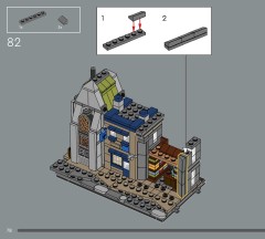 LEGO 76444 instructions page 78 – build guide