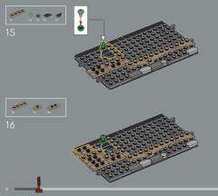 LEGO 76444 instructions page 8 – build guide