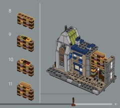 LEGO 76444 instructions page 81 – build guide
