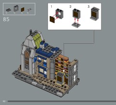 LEGO 76444 instructions page 82 – build guide