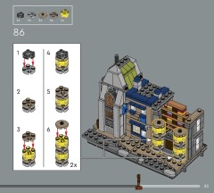 LEGO 76444 instructions page 83 – build guide