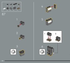 LEGO 76444 instructions page 84 – build guide