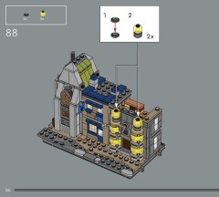 LEGO 76444 instructions page 86 – build guide