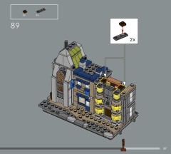LEGO 76444 instructions page 87 – build guide