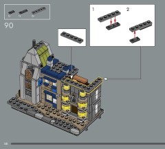 LEGO 76444 instructions page 88 – build guide