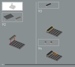 LEGO 76444 instructions page 90 – build guide