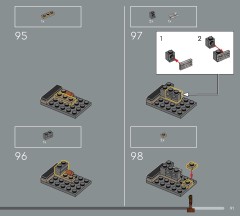 LEGO 76444 instructions page 91 – build guide